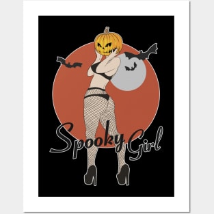 Spooky Girl Posters and Art